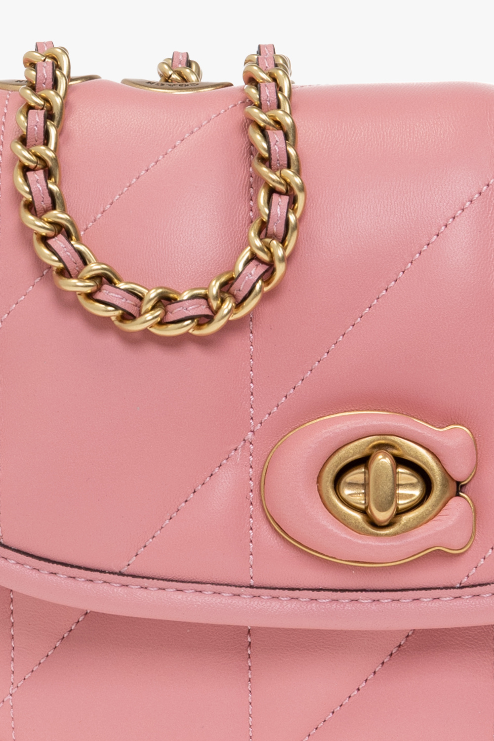 Coach parker 18 discount pink